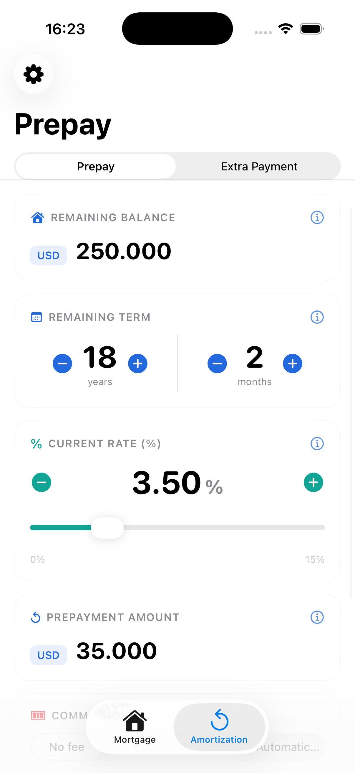 Charts and summary