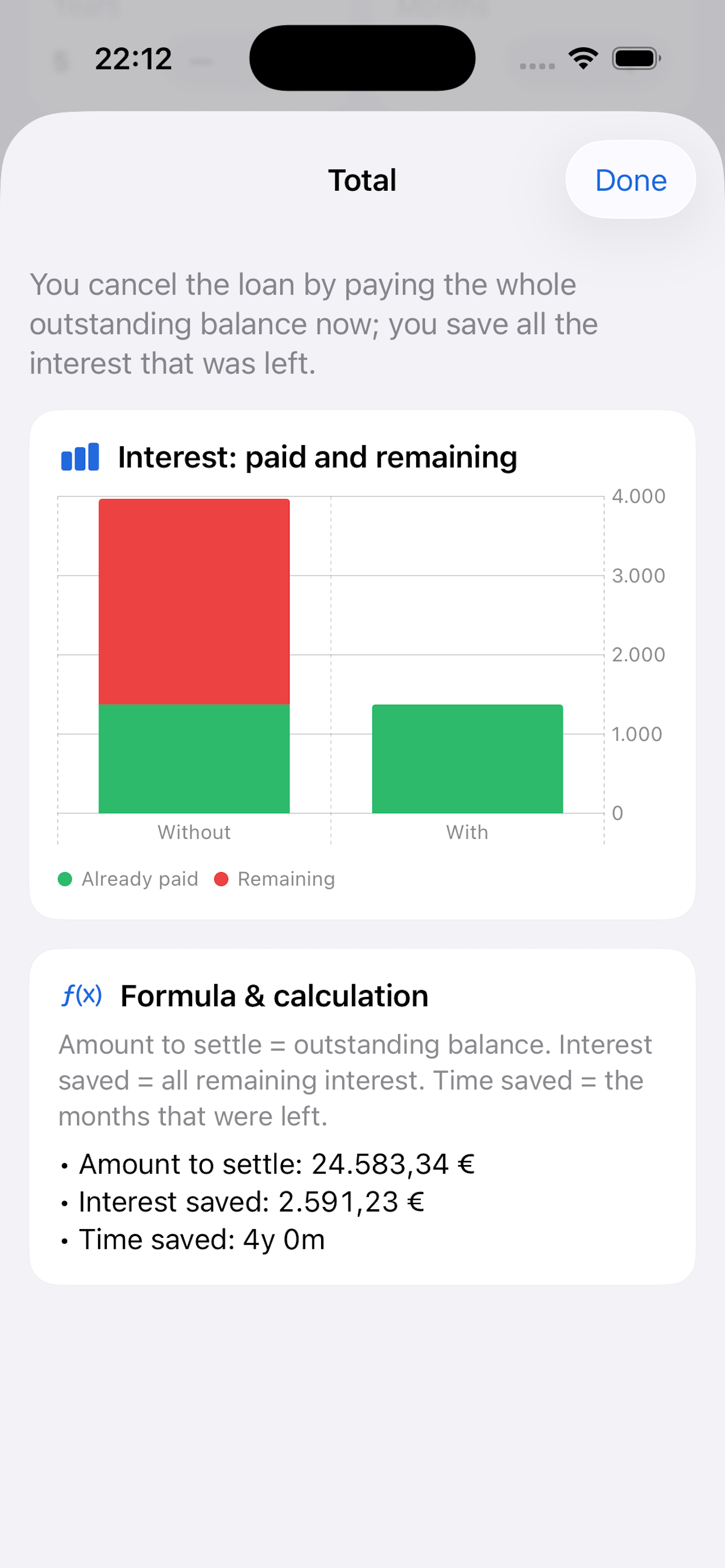 Capital Calculator